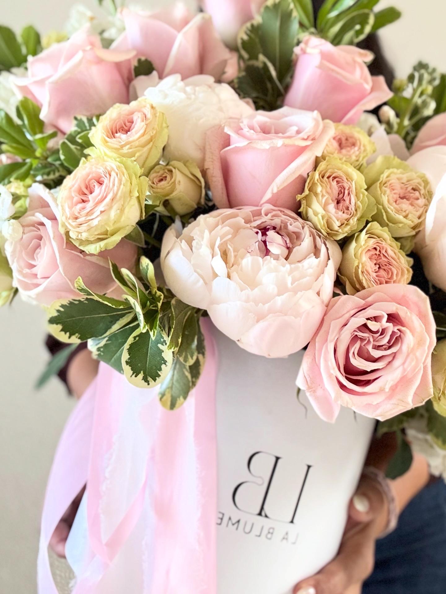 Grace Bouquet Roses and Peonies