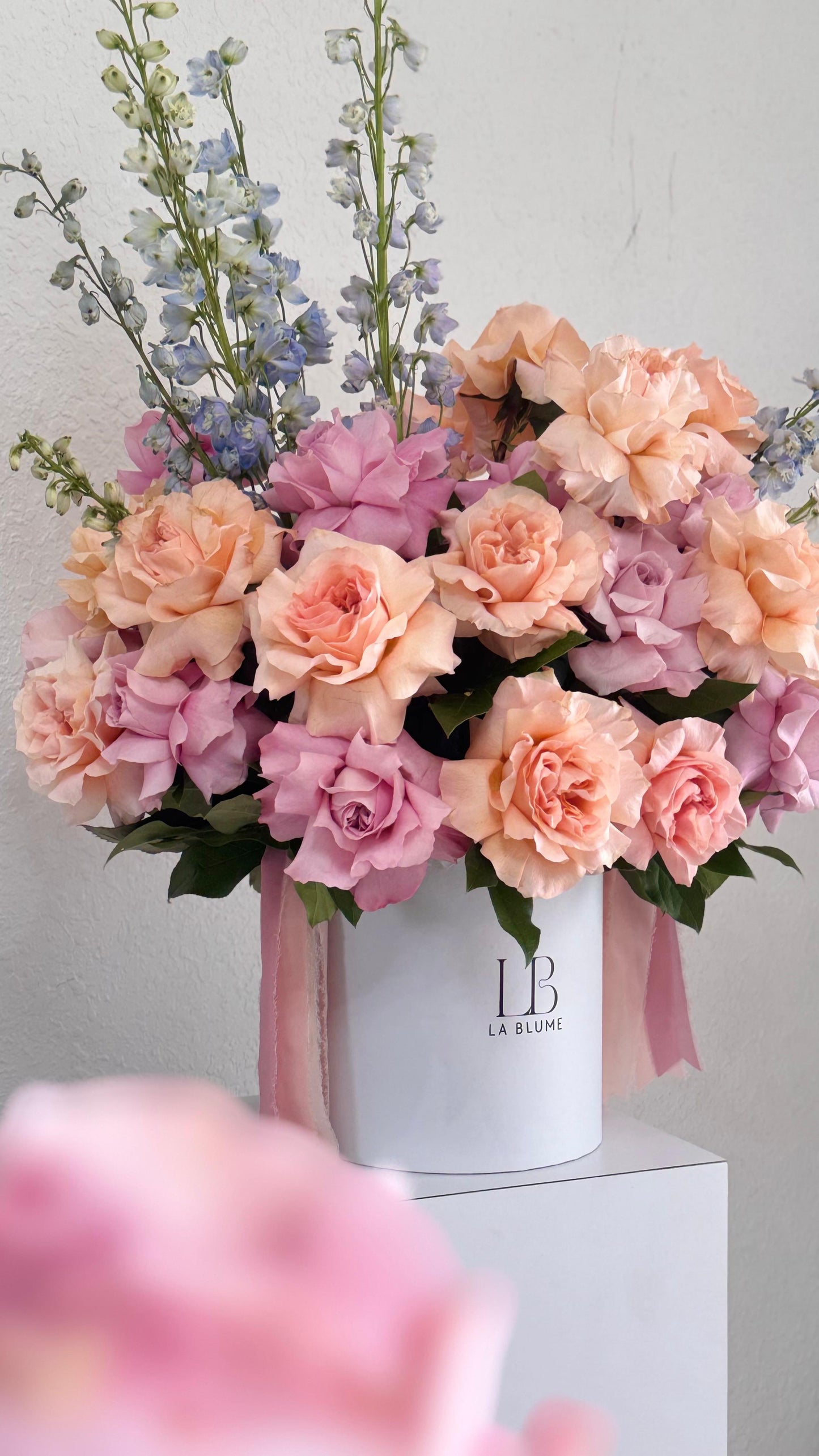 Amour Rose Reflexed  Luxury Bouquet