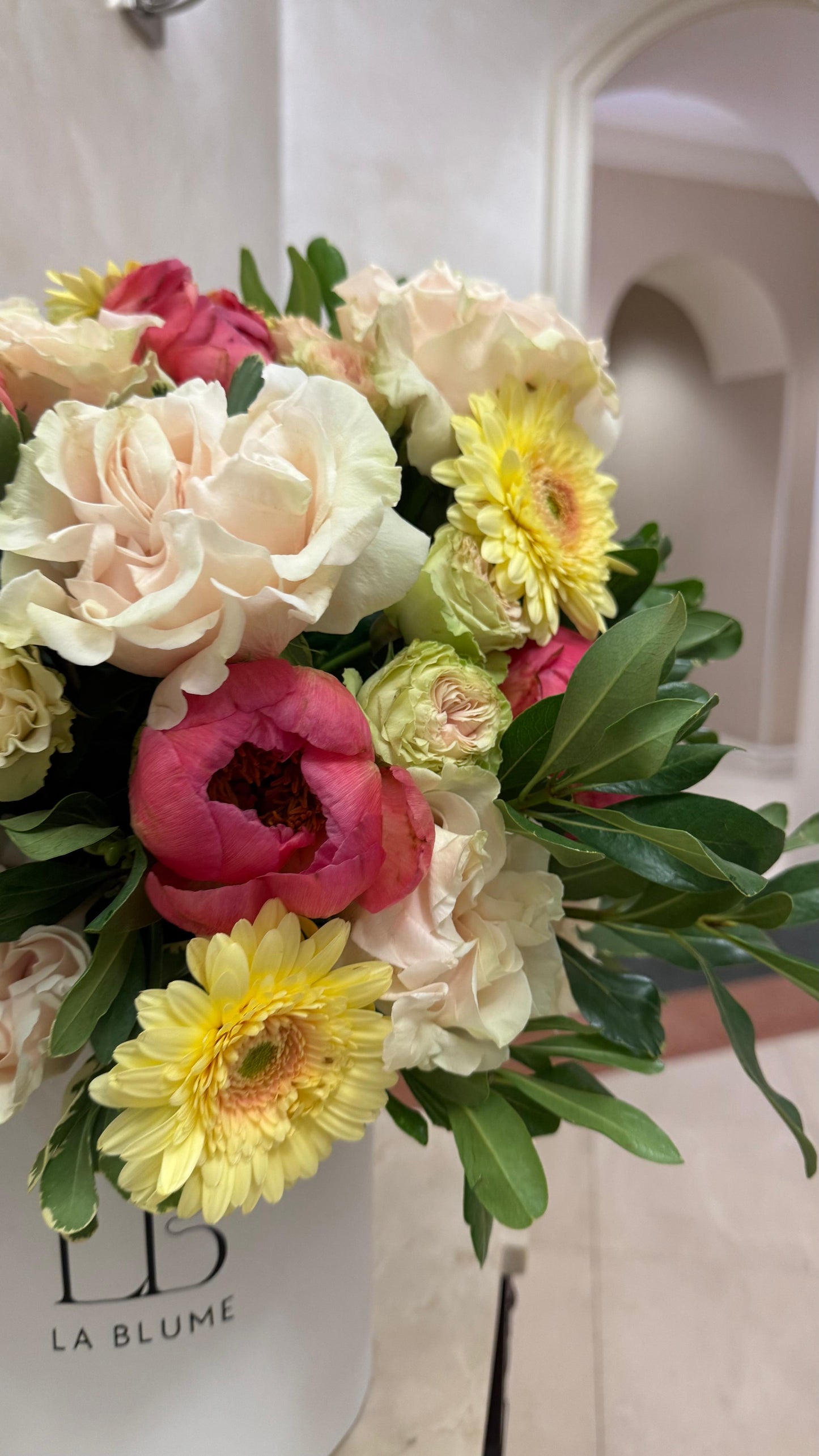 Bloom Bouquet with Peonies